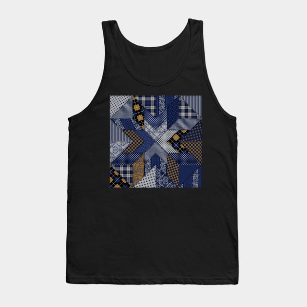 Rowena Quilt 2 Tank Top by implexity